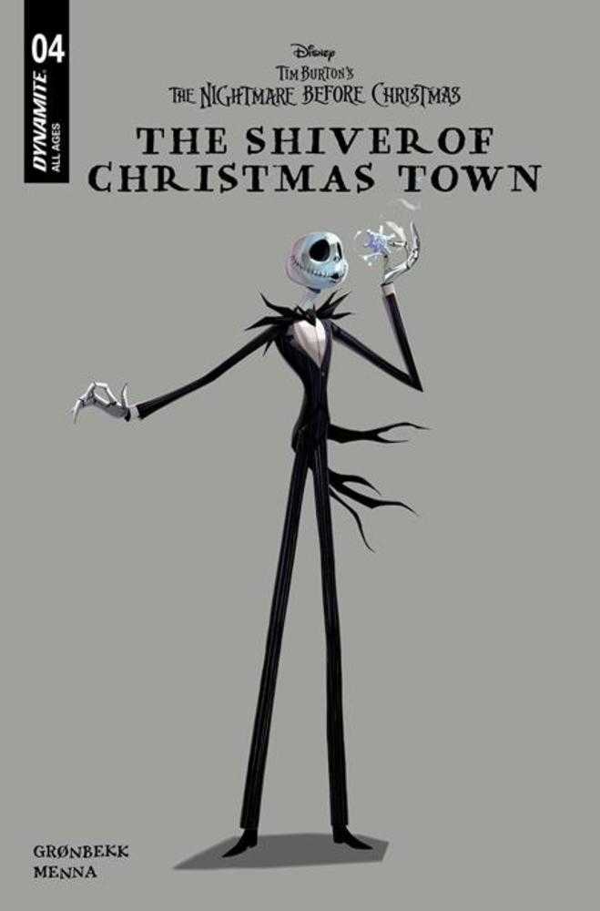 Tim Burtons The Nightmare Before Christmas The Shiver Of Christmas Town #4 Cover D Disney Library Variant | L.A. Mood Comics and Games