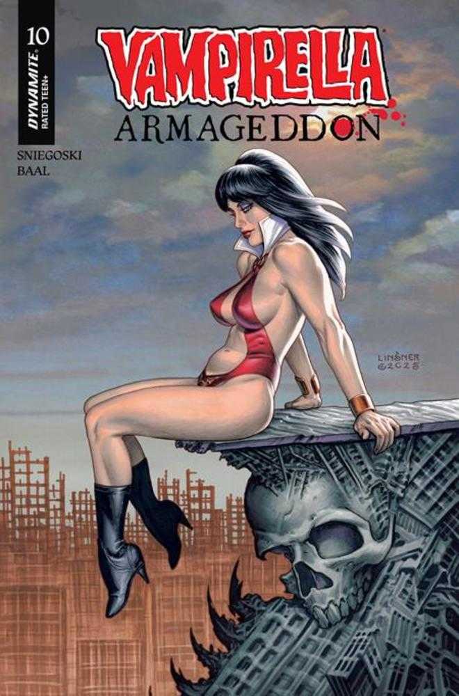 Vampirella Armageddon #10 Cover C Joseph Michael Linsner Variant | L.A. Mood Comics and Games