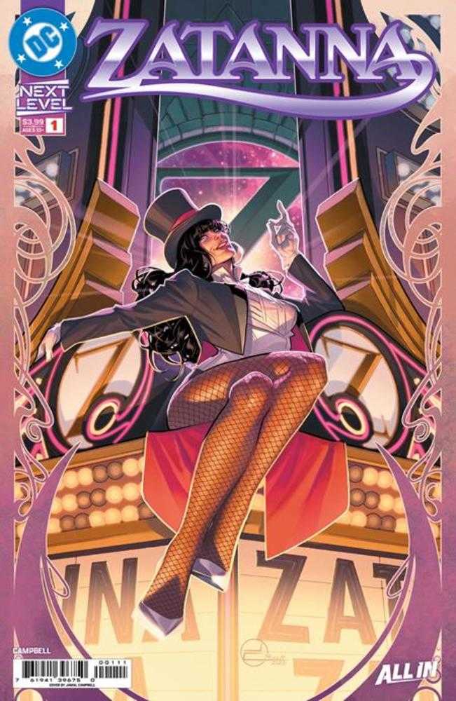 Zatanna (2026) #1 Cover A Jamal Campbell | L.A. Mood Comics and Games