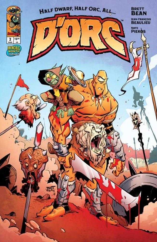 Dorc #2 Cover C Brett Bean Invincible Team Up Variant | L.A. Mood Comics and Games