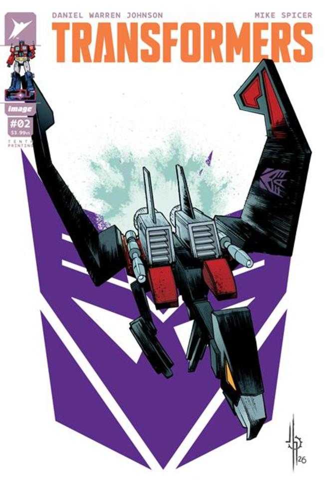 Transformers #2 10 Th Printing Cover D Jason Howard Variant | L.A. Mood Comics and Games