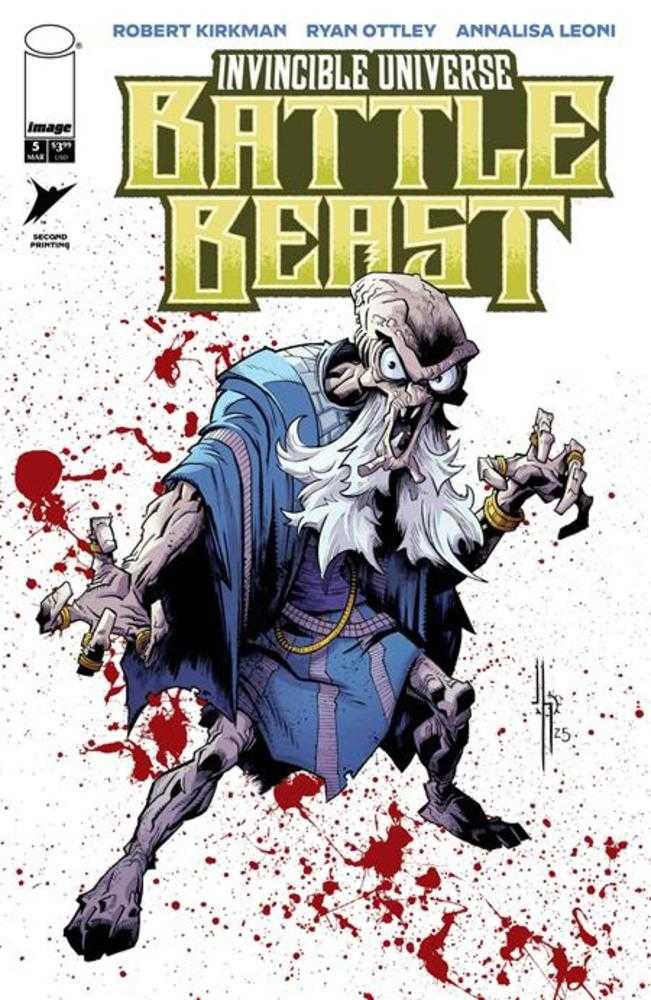 Invincible Universe Battle Beast #5 2nd Printing | L.A. Mood Comics and Games