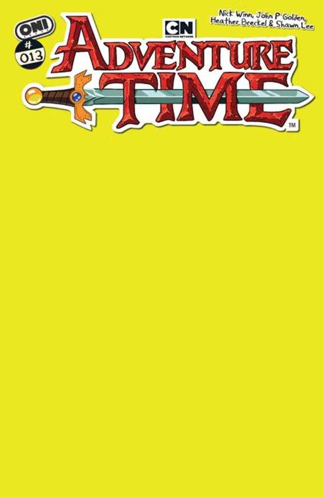Adventure Time (2025) #13 Cover C Magic Man Yellow Blank Sketch Variant | L.A. Mood Comics and Games