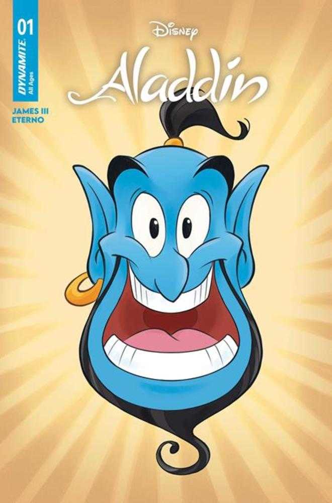 Aladdin #1 Cover D Agnese Eterno Cartoon Head Variant | L.A. Mood Comics and Games