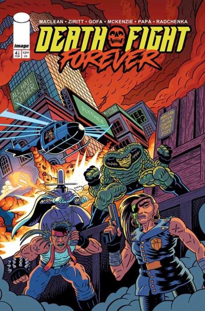 Death Fight Forever #4 (Of 5) Cover A Andrew Maclean (Mature) | L.A. Mood Comics and Games