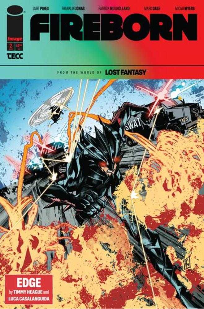 Fireborn #2 Cover A Patrick Mulholland | L.A. Mood Comics and Games