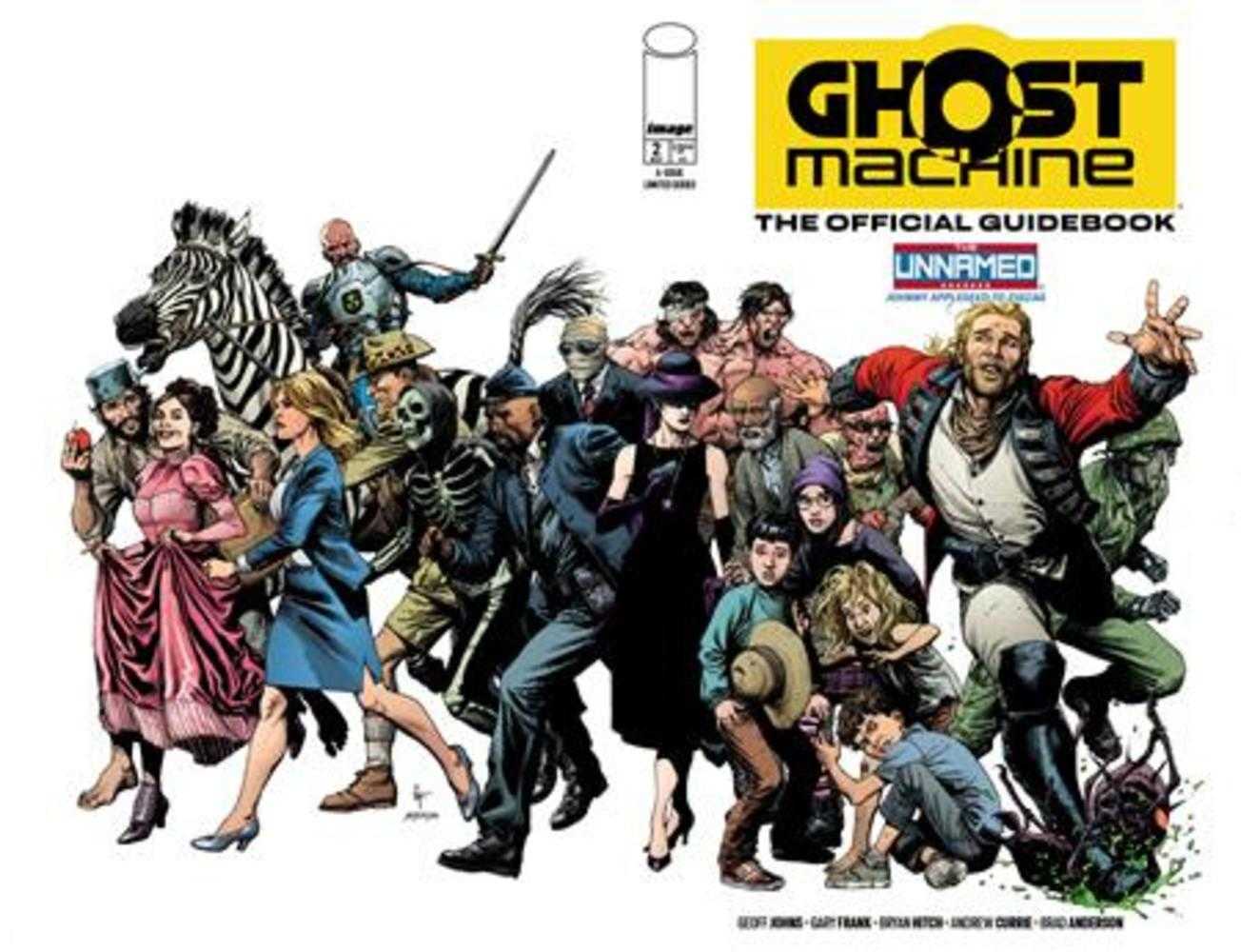 Ghost Machine The Official Guidebook #2 (Of 5) Cover A Gary Frank & Brad Anderson Wraparound | L.A. Mood Comics and Games