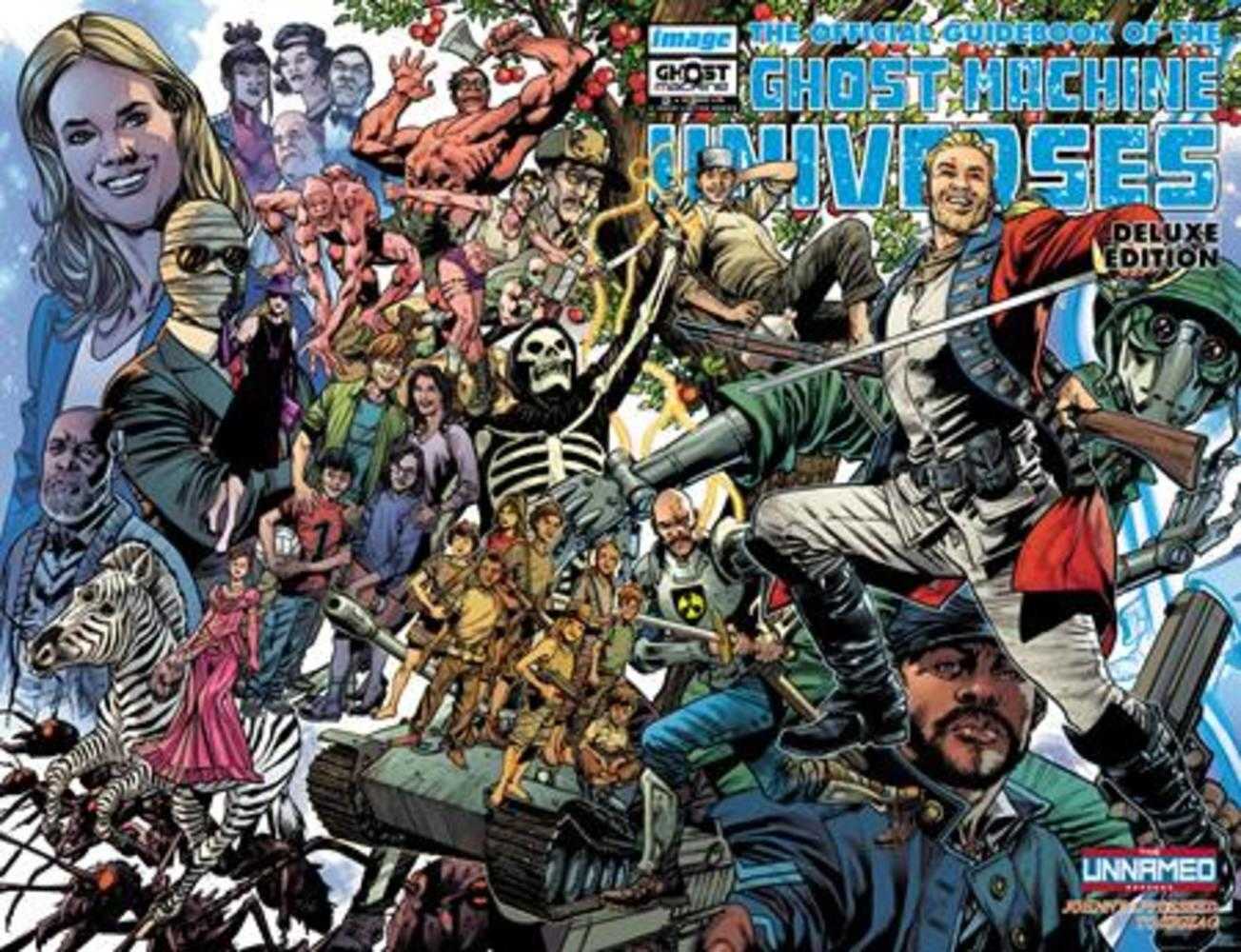 Ghost Machine The Official Guidebook #2 (Of 5) Cover B Bryan Hitch & Brad Anderson Wraparound Variant | L.A. Mood Comics and Games