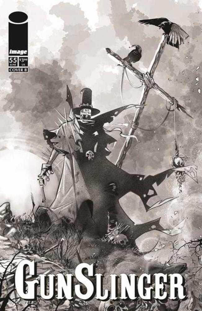 Gunslinger Spawn #55 Cover B Ig Guara Black & White Variant | L.A. Mood Comics and Games