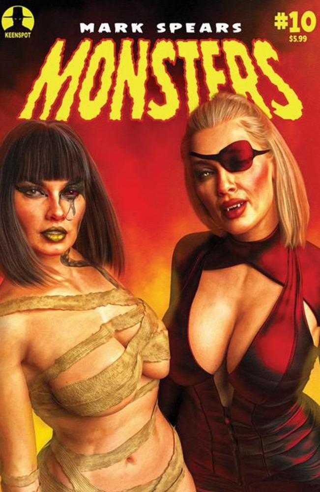 Mark Spears Monsters #10 Cover D Mark Spears Blood & Beauty Variant | L.A. Mood Comics and Games