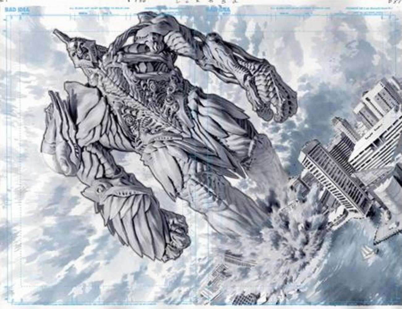 Olympus Saga Megalith #1 (Of 4) Cover W Lewis Larosa Original Art Edition 20 Variant | L.A. Mood Comics and Games