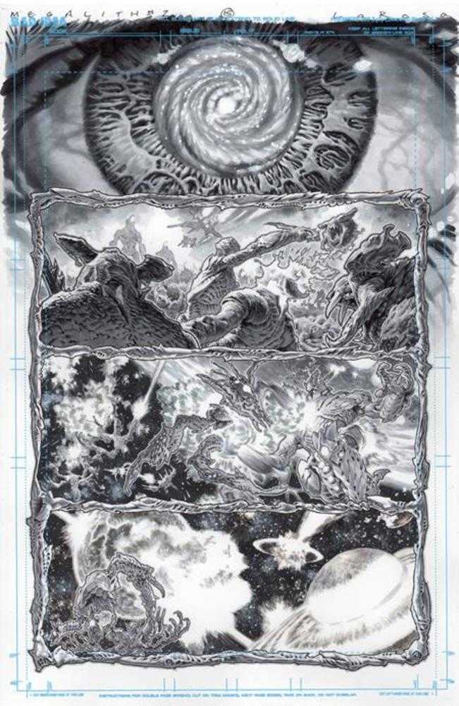 Olympus Saga Megalith #1 (Of 4) Cover Za Lewis Larosa Original Art Edition 24 Variant | L.A. Mood Comics and Games