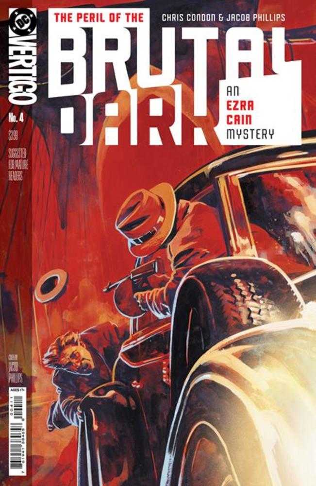 The Peril Of The Brutal Dark An Ezra Cain Mystery #4 (Of 6) Cover A Jacob Phillips (Mature) | L.A. Mood Comics and Games