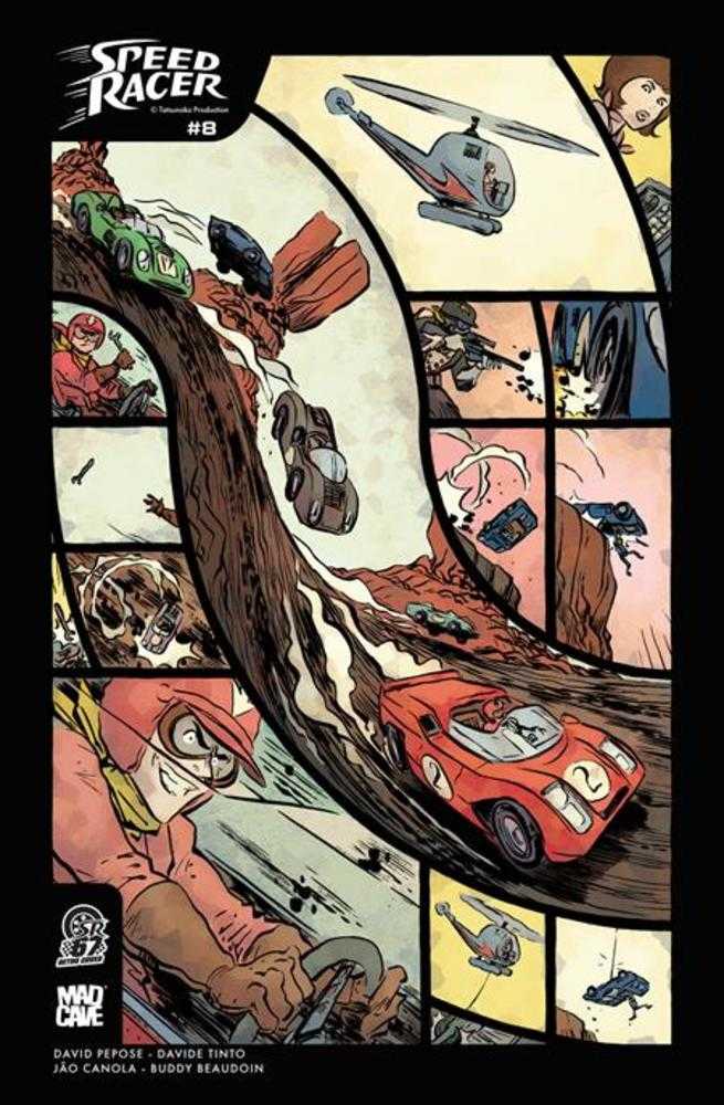 Speed Racer #8 Cover B Jesse Lonergan Variant | L.A. Mood Comics and Games