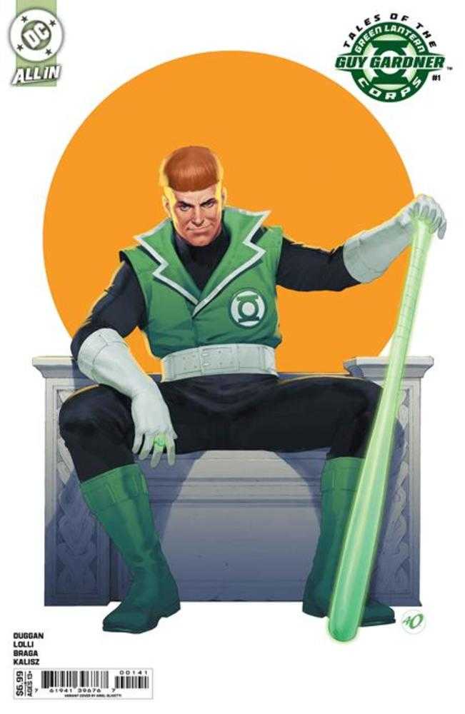 Tales Of The Green Lantern Corps Guy Gardner #1 (One Shot) Cover D Ariel Olivetti Card Stock Variant | L.A. Mood Comics and Games