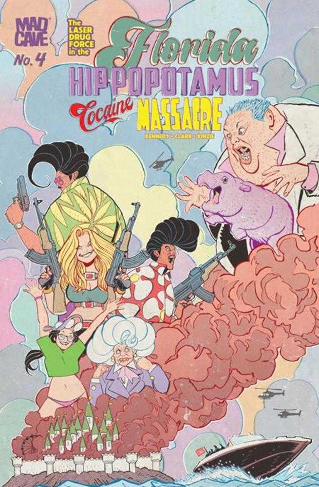 Florida Hippopotamus Cocaine Massacre #4 (Of 4) (Mature) | L.A. Mood Comics and Games