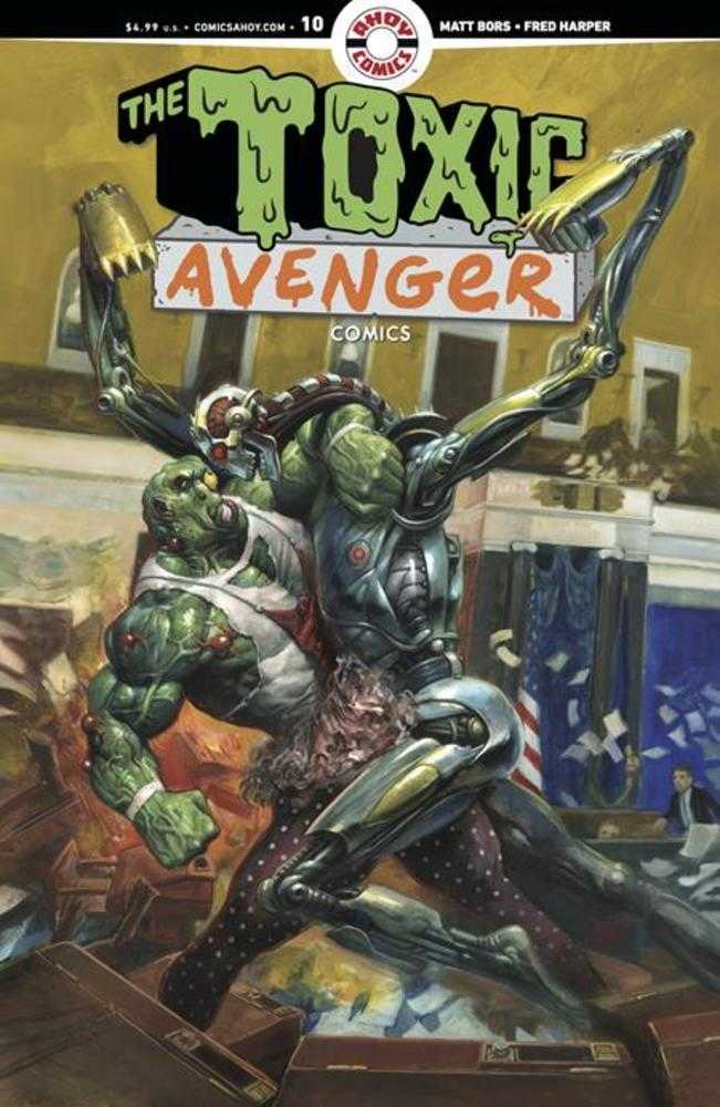 Toxic Avenger Comics #10 Cover A Fred Harper (Mature) | L.A. Mood Comics and Games