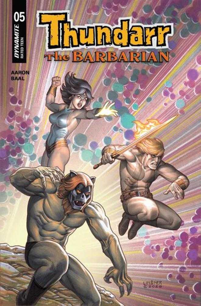 Thundarr The Barbarian #5 Cover D Joseph Michael Linsner Variant | L.A. Mood Comics and Games