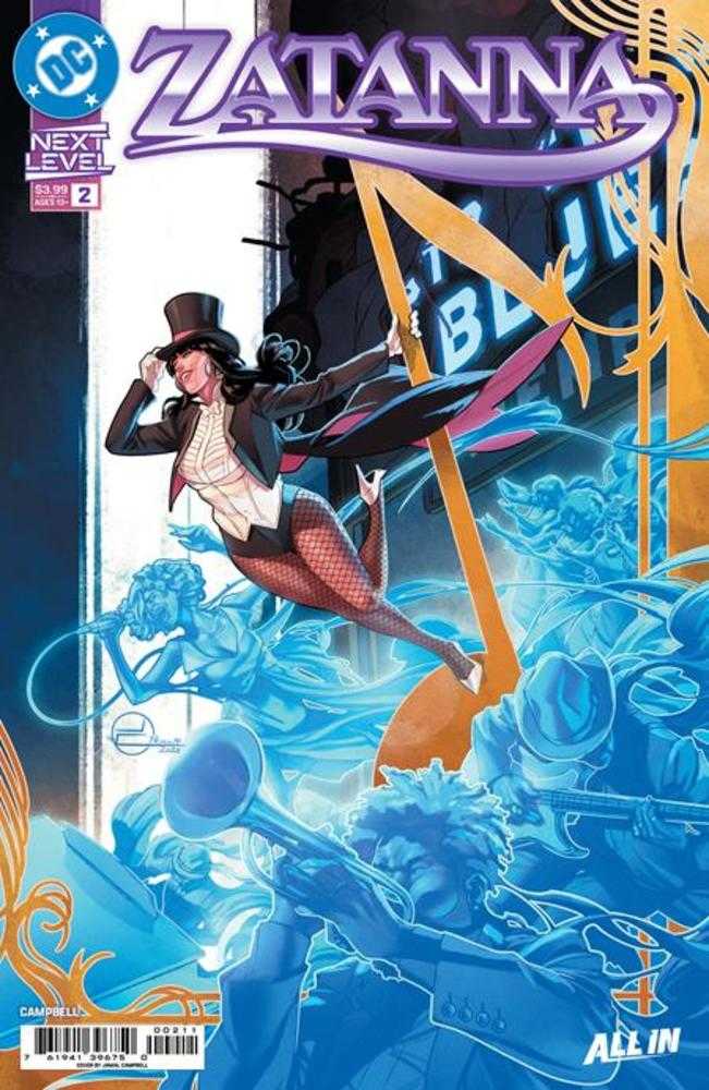 Zatanna (2026) #2 Cover A Jamal Campbell | L.A. Mood Comics and Games