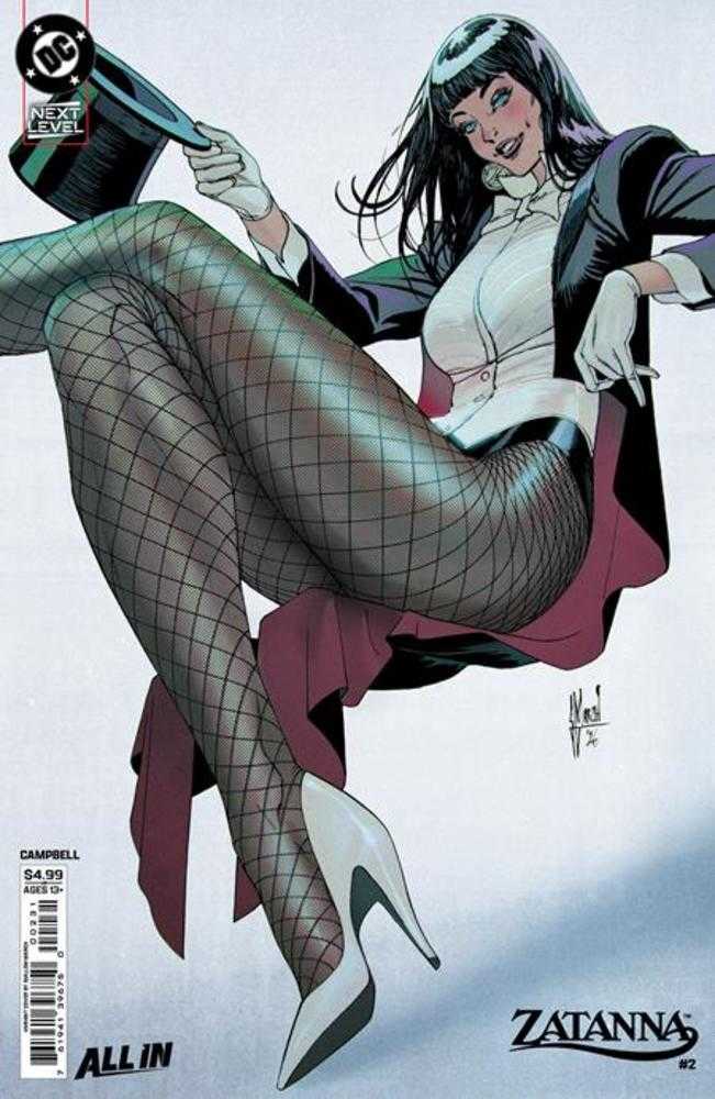 Zatanna (2026) #2 Cover C Guillem March Card Stock Variant | L.A. Mood Comics and Games