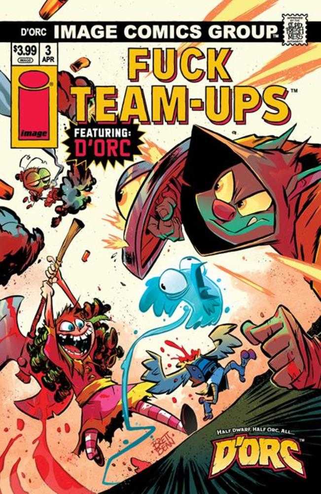 Dorc #3 Cover D Brett Bean I Hate Fairyland Team Up Nsfw Variant | L.A. Mood Comics and Games