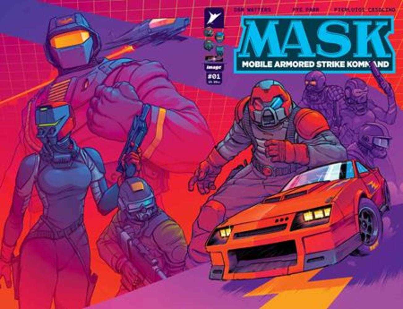 Mask #1 Cover A Pye Parr Wraparound | L.A. Mood Comics and Games