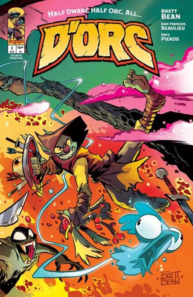 Dorc #1 4th Printing Cover A Brett Bean | L.A. Mood Comics and Games