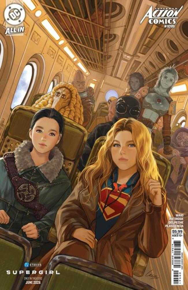 Action Comics #1099 Cover D Lesley Leirix Li Supergirl Movie Card Stock Variant (The Reign Of The Superboys) | L.A. Mood Comics and Games