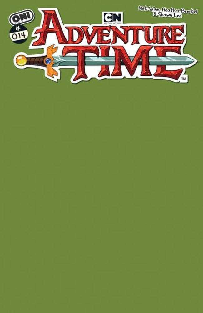 Adventure Time (2025) #14 Cover C Betty Grof Green Blank Sketch Variant | L.A. Mood Comics and Games