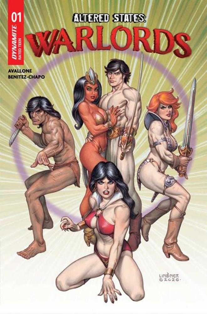 Altered States Warlords #1 Cover A Joseph Michael Linsner | L.A. Mood Comics and Games