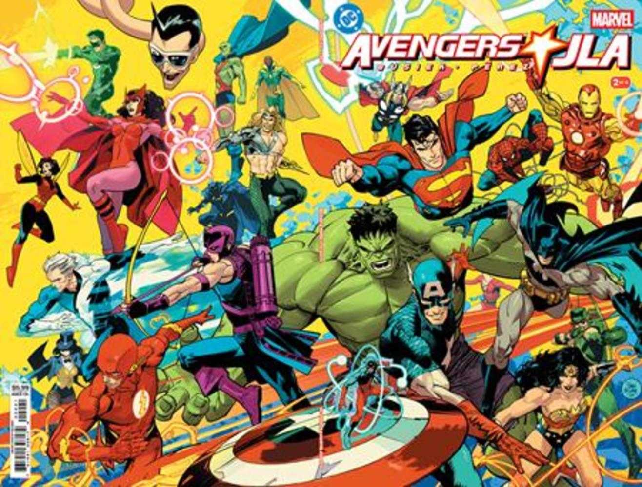 Avengers JLA #2 (Of 4) Facsimile Edition Cover B Dan Mora Variant | L.A. Mood Comics and Games