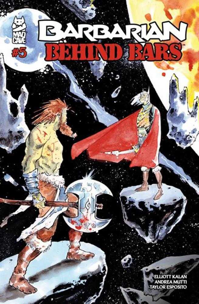 Barbarian Behind Bars #5 (Of 5) | L.A. Mood Comics and Games