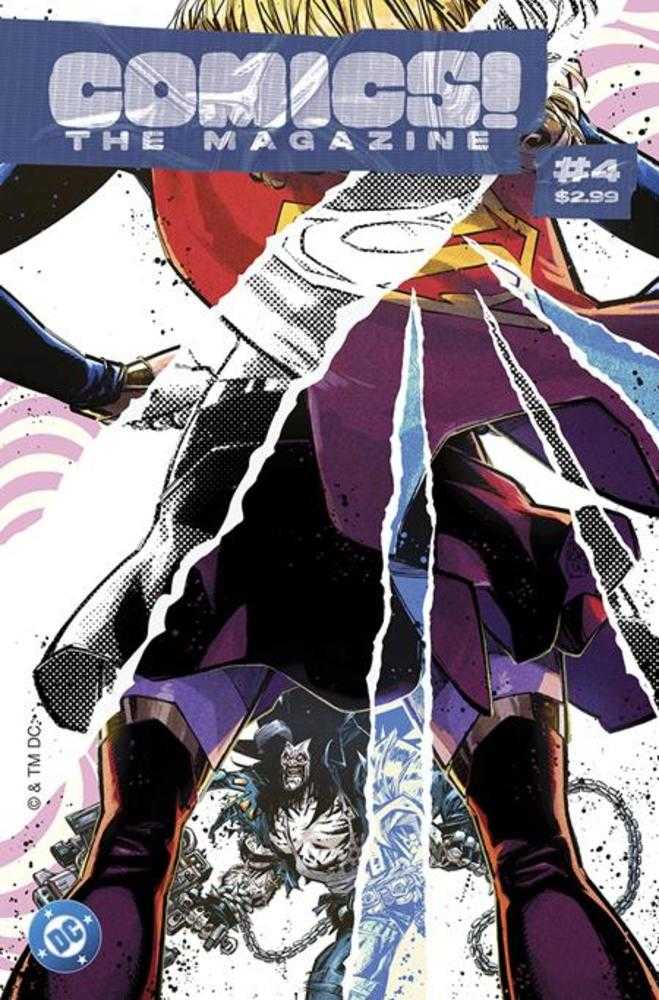 Comics The Magazine #4 Cover A Jorge Corona Supergirl & Lobo | L.A. Mood Comics and Games