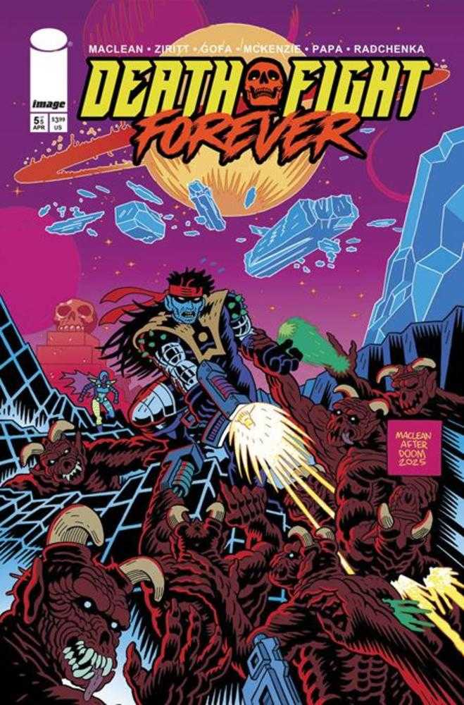 Death Fight Forever #5 (Of 5) Cover A Andrew Maclean (Mature) | L.A. Mood Comics and Games