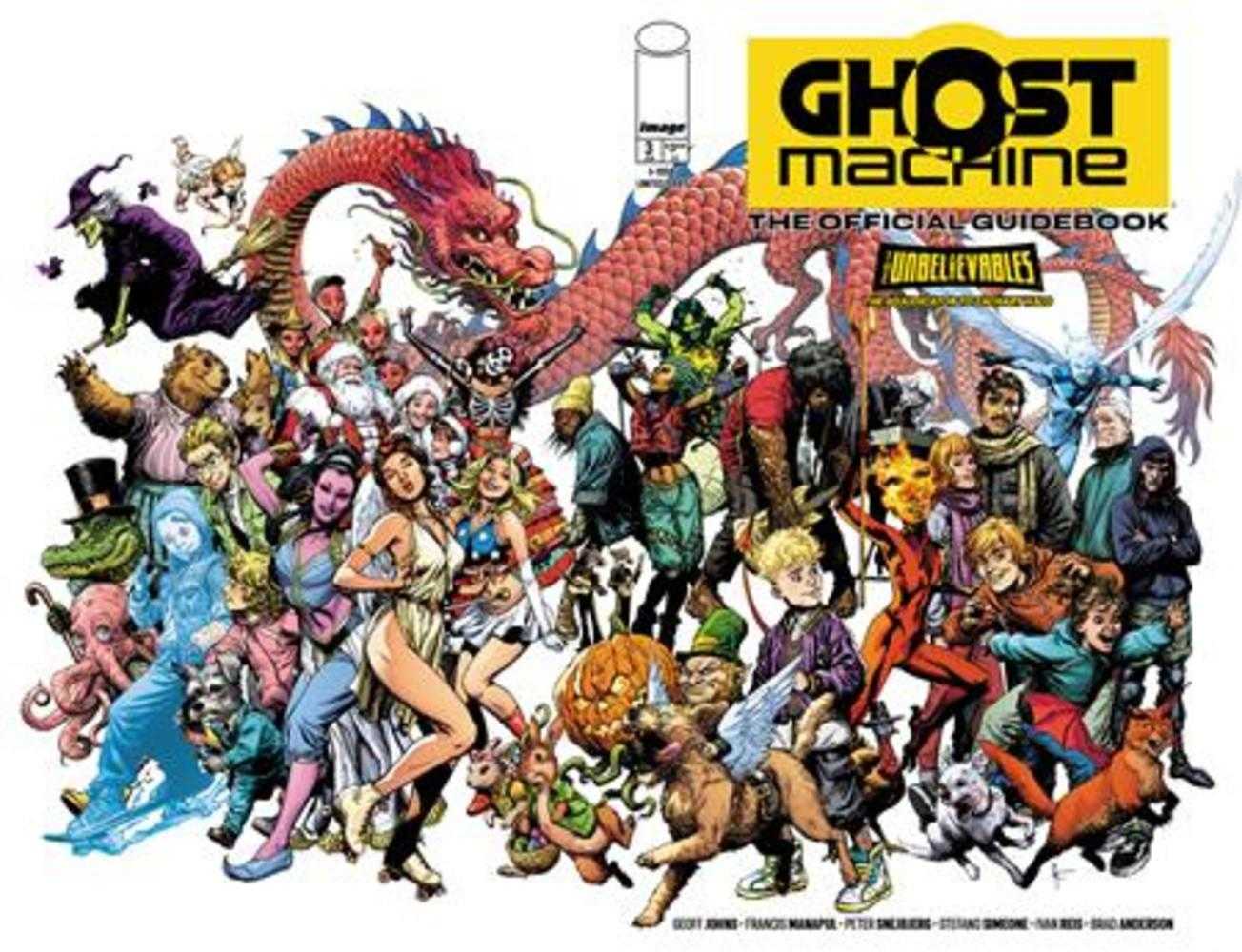 Ghost Machine The Official Guidebook #3 (Of 5) Cover A Gary Frank & Brad Anderson Wraparound | L.A. Mood Comics and Games