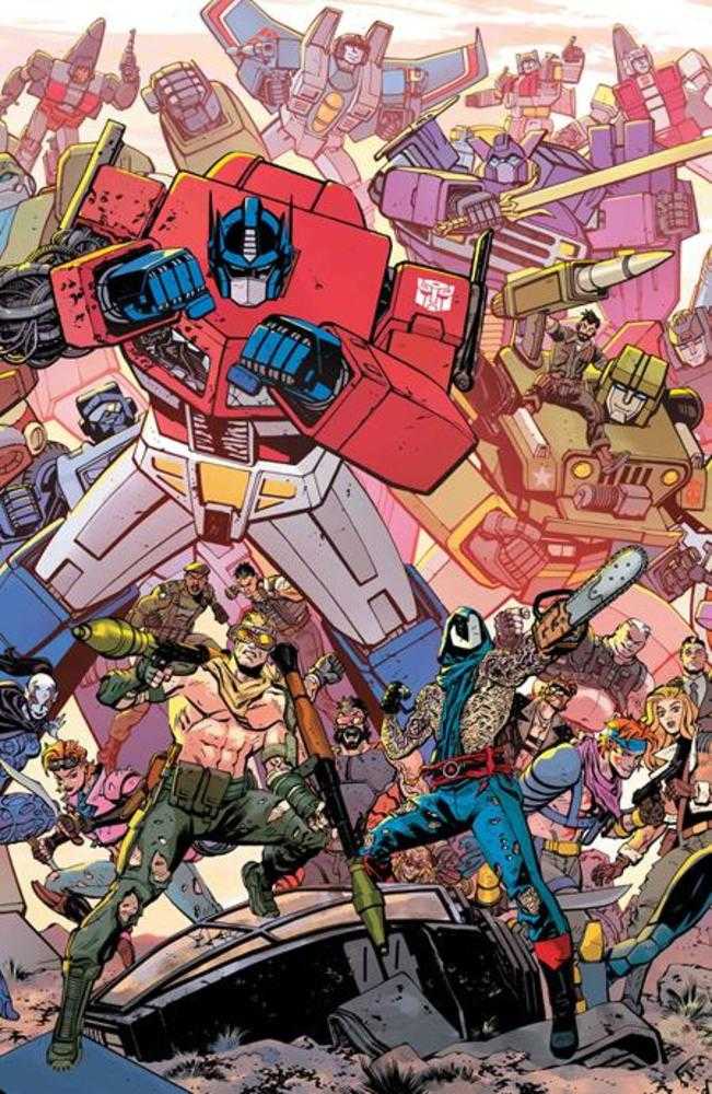 G.I. Joe #23 Cover F Tom Reilly & Adriano Lucas Transformers Energon Universe 3rd Anniversary Connecting Variant | L.A. Mood Comics and Games
