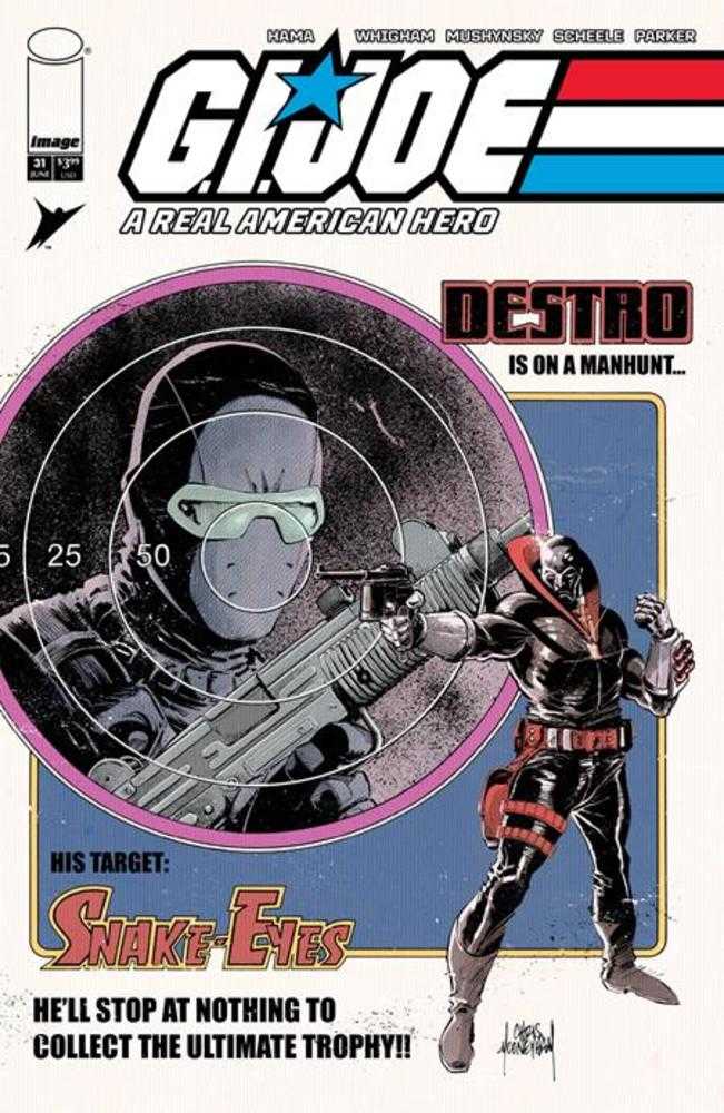 G.I. Joe A Real American Hero #31 Hama Files Edition Cover B Chris Mooneyham Variant | L.A. Mood Comics and Games