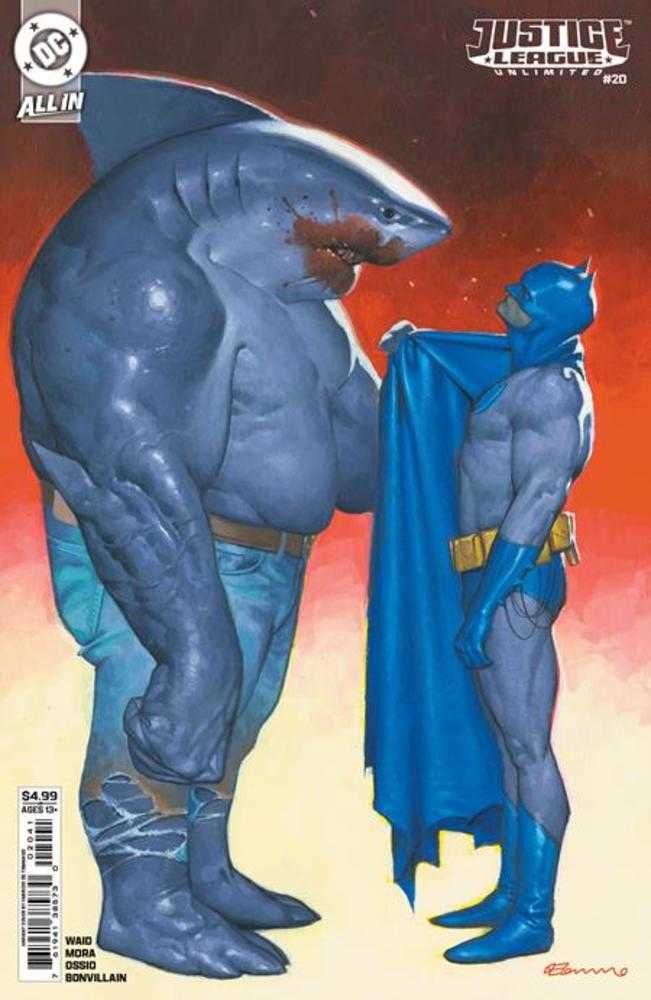 Justice League Unlimited #20 Cover D Fabrizio De Tommaso Card Stock Variant | L.A. Mood Comics and Games