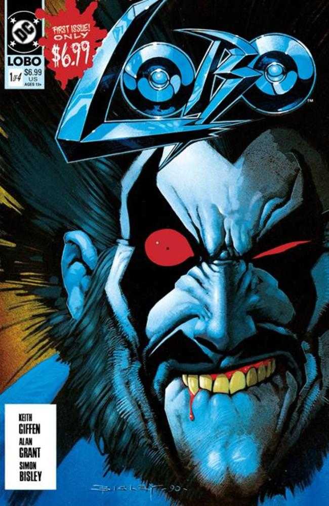 Lobo #1 Facsimile Edition Cover C Simon Bisley Foil Variant | L.A. Mood Comics and Games