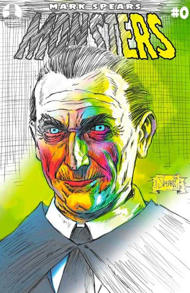 Mark Spears Monsters #0 Deluxe Edition (One Shot) Cover D Mark Spears Dracula Sketch Variant | L.A. Mood Comics and Games