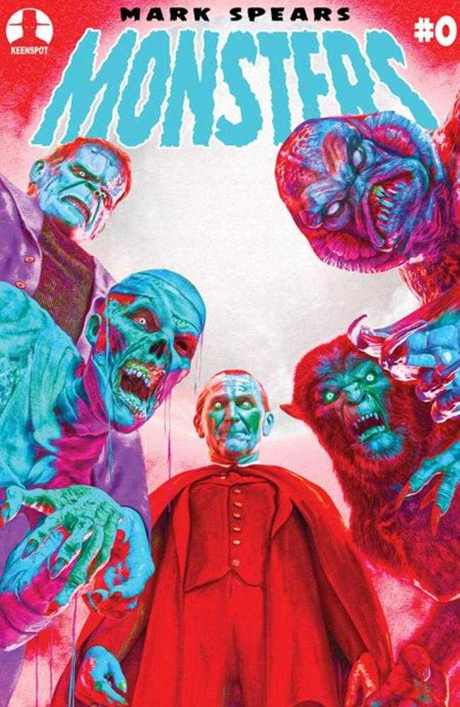 Mark Spears Monsters #0 Deluxe Edition (One Shot) Cover E Mark Spears The Squad Variant | L.A. Mood Comics and Games