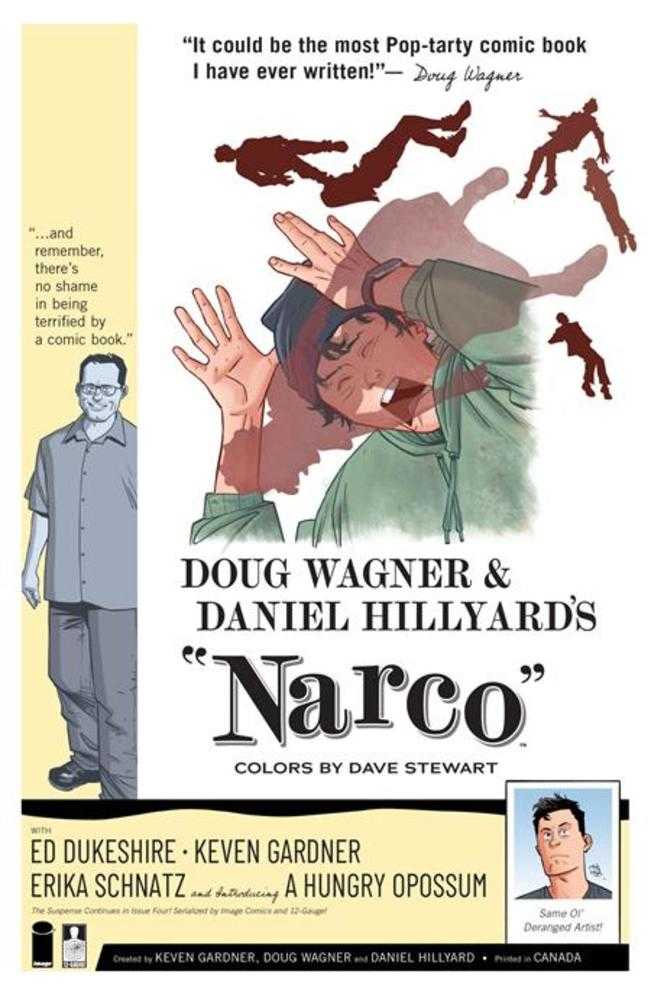 Narco #4 (Of 5) Cover B Daniel Hillyard & Dave Stewart Hitchcock Homage Variant | L.A. Mood Comics and Games