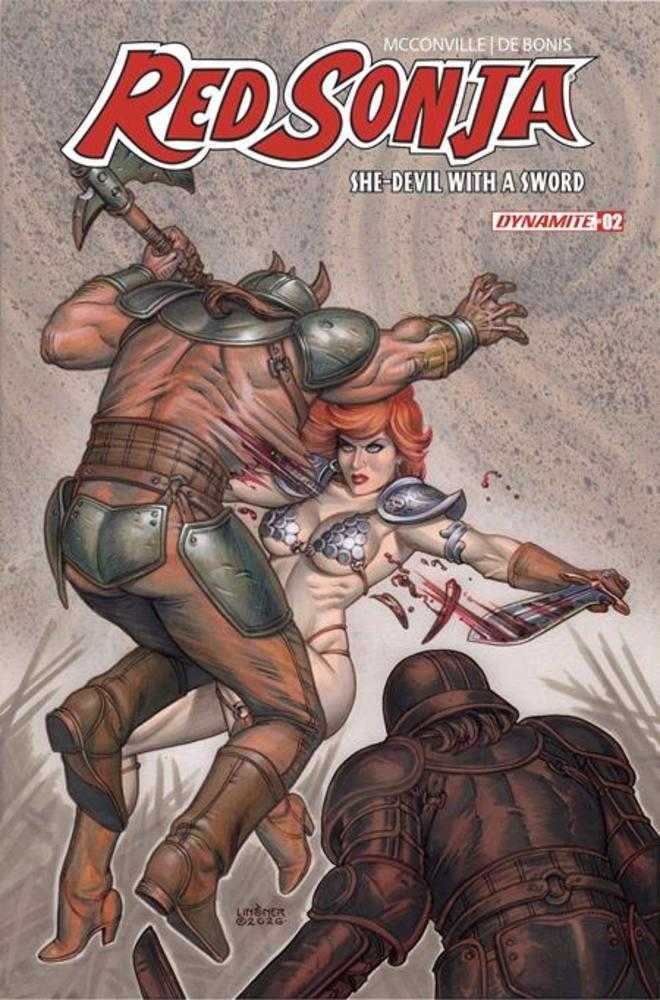 Red Sonja She Devil With A Sword #2 Cover C Joseph Michael Linsner Variant | L.A. Mood Comics and Games