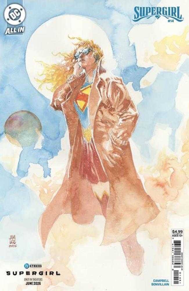 Supergirl #14 Cover E Jim Lee Supergirl Movie Card Stock Variant (The Reign Of The Superboys) | L.A. Mood Comics and Games