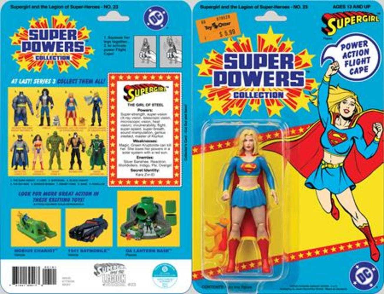 Supergirl And The Legion Of Super Heroes #23 Facsimile Edition Cover B Jason Geyer & Alex Saviuk Supergirl Super Powers Card Stock Variant | L.A. Mood Comics and Games