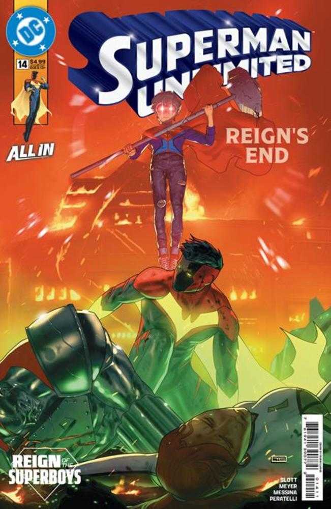 Superman Unlimited #14 Cover A Taurin Clarke (The Reign Of The Superboys) | L.A. Mood Comics and Games