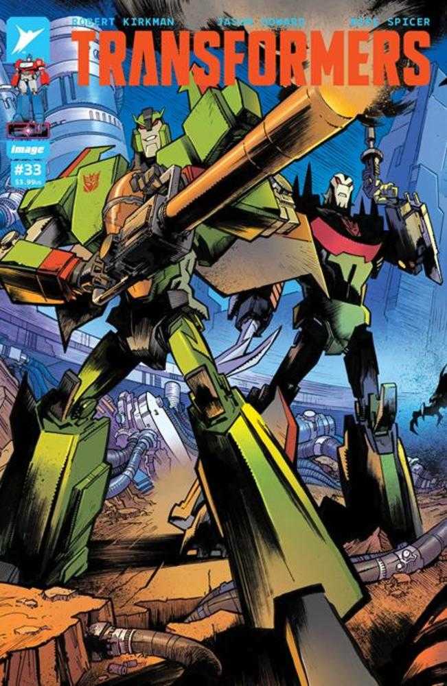 Transformers #33 Cover C Jason Howard & Annalisa Leoni Connecting Variant | L.A. Mood Comics and Games