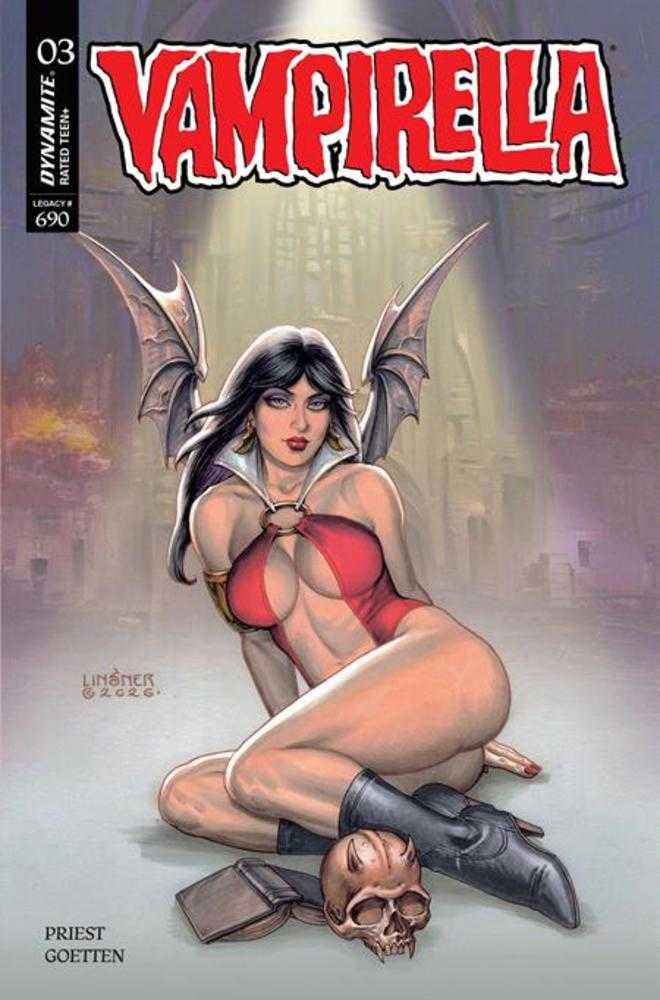 Vampirella (2026) #3 Cover C Joseph Michael Linsner Variant | L.A. Mood Comics and Games