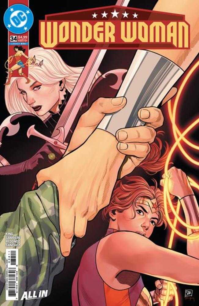 Wonder Woman #34 Cover A Daniel Sampere | L.A. Mood Comics and Games