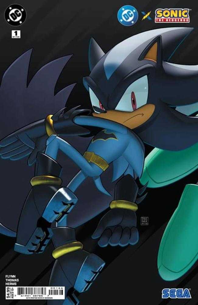 DC X Sonic The Hedgehog #1 (Of 5) 6th Print Deegeemin Connecting | L.A. Mood Comics and Games